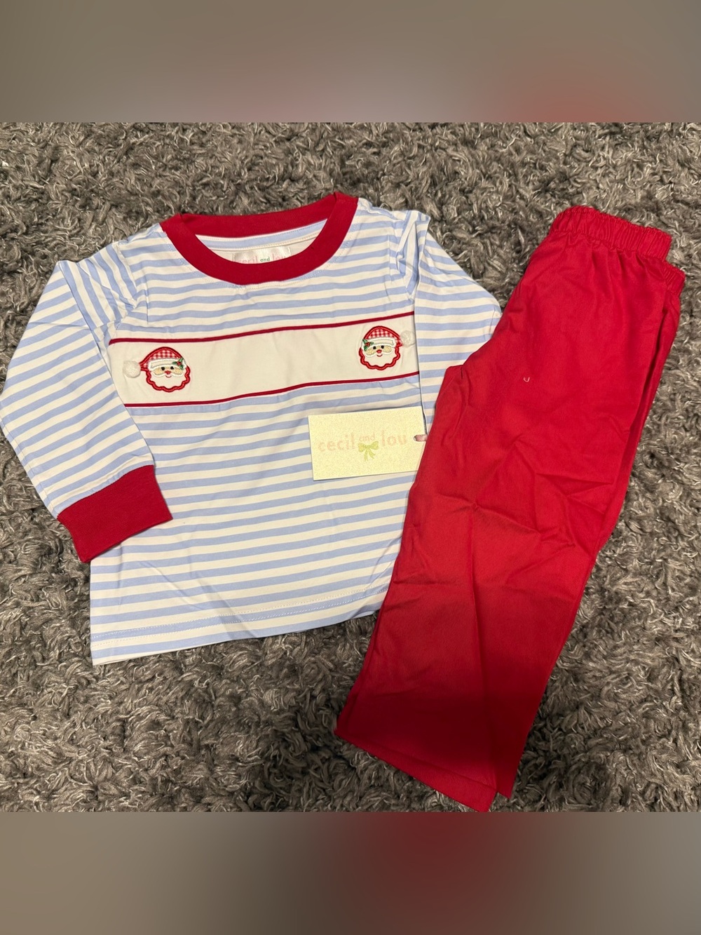 Cecil and Lou Boys Christmas Set